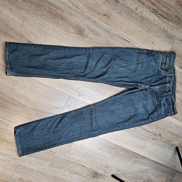 LEVI'S 511 Men's Jeans Straight Leg 32"x 32" Blue Denim Zip Fly Casual Classic - Picture 9 of 10